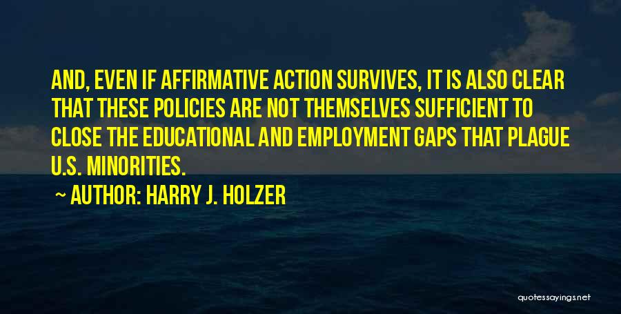 Harry J. Holzer Quotes 1738826