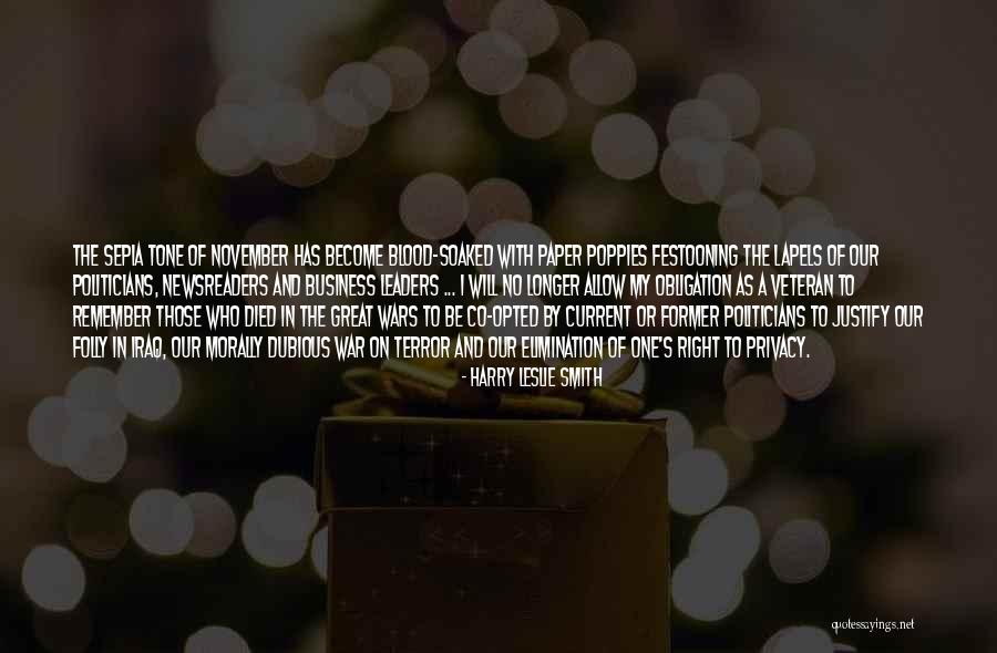 Harry Leslie Smith Quotes 486235 Harry Leslie Smith Quotes 486235