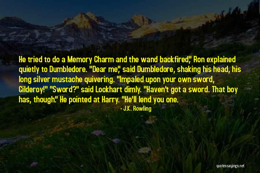 Harry Lockhart Quotes By J.K. Rowling