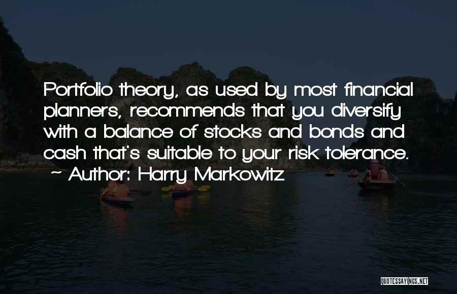 Harry Markowitz Quotes 1691048