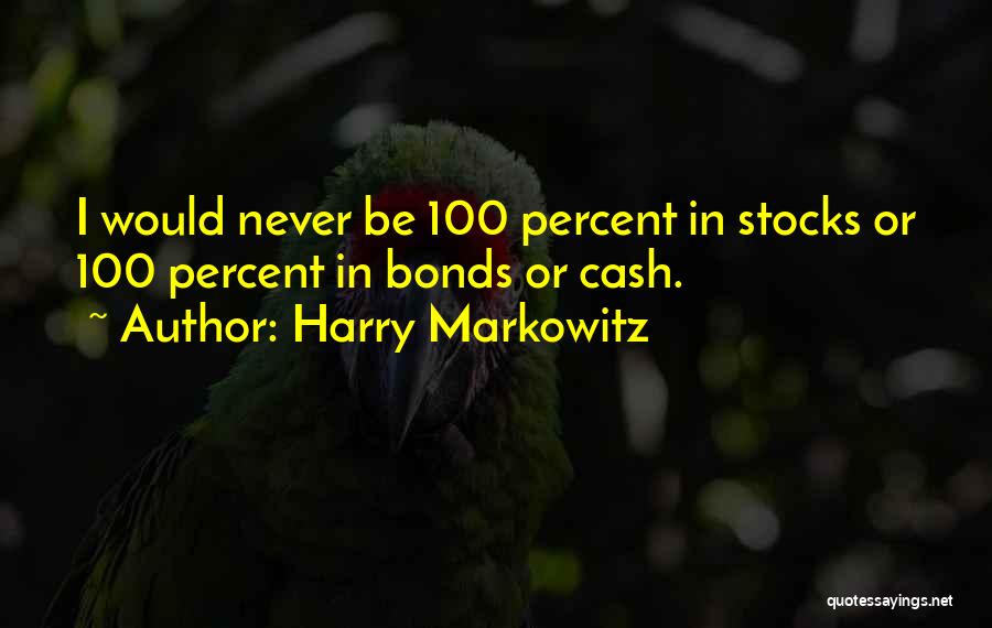 Harry Markowitz Quotes 1850857