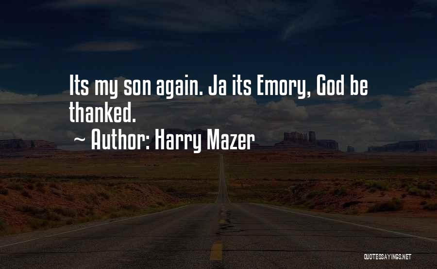 Harry Mazer Quotes 1924635