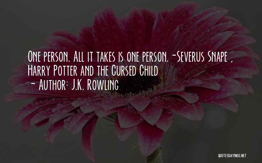 Harry Potter And The Cursed Child Quotes By J.K. Rowling