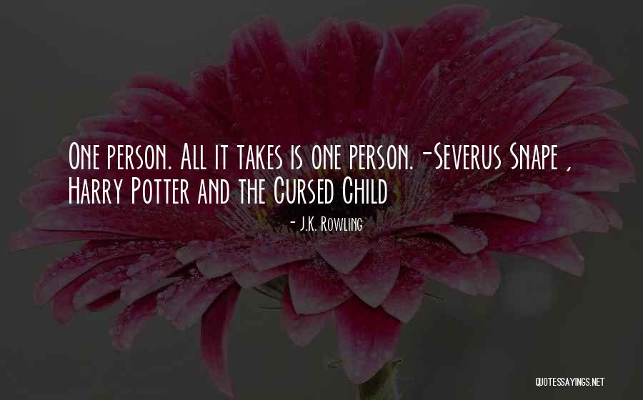 Harry Potter And The Cursed Child Quotes By J.K. Rowling