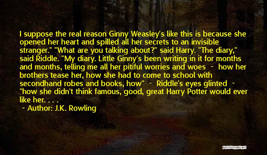 Harry Potter Books Famous Quotes By J.K. Rowling