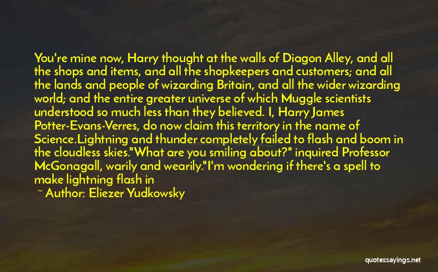 Harry Potter Books Quotes By Eliezer Yudkowsky