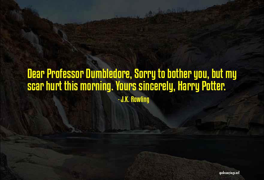 Harry Potter's Scar Quotes By J.K. Rowling Harry Potter's Scar Quotes By J.K. Rowling