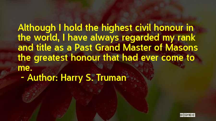 Harry S. Truman Quotes 1230913