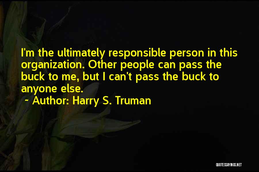 Harry S. Truman Quotes 177965