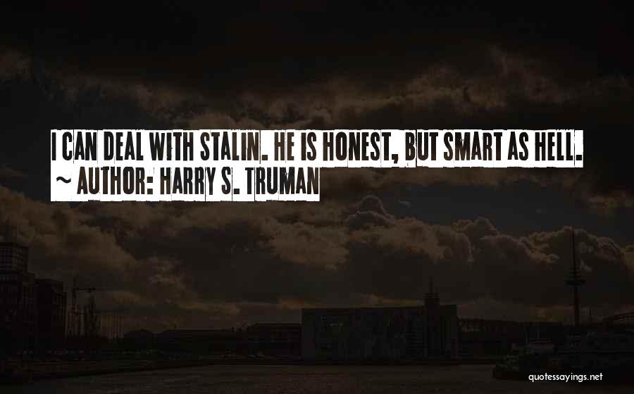 Harry S. Truman Quotes 853650