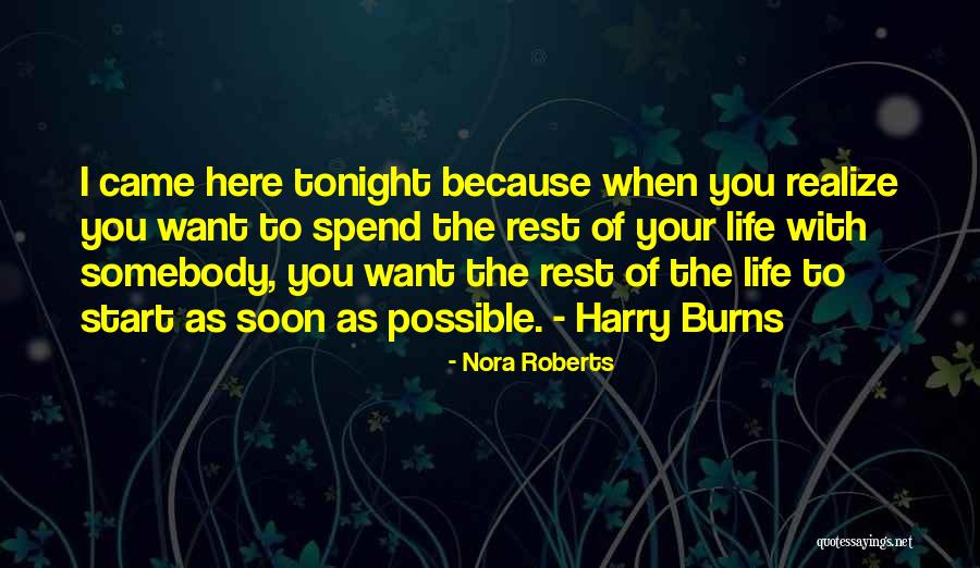 Harry Sally Quotes By Nora Roberts