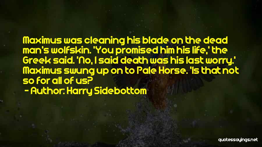 Harry Sidebottom Quotes 805996