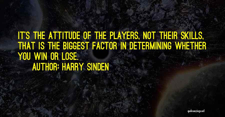 Harry Sinden Quotes 987501