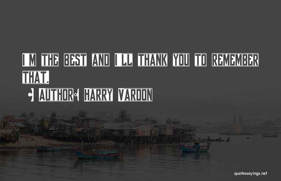 Harry Vardon Quotes 1436589