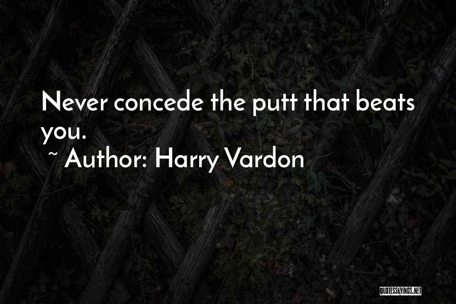 Harry Vardon Quotes 609717