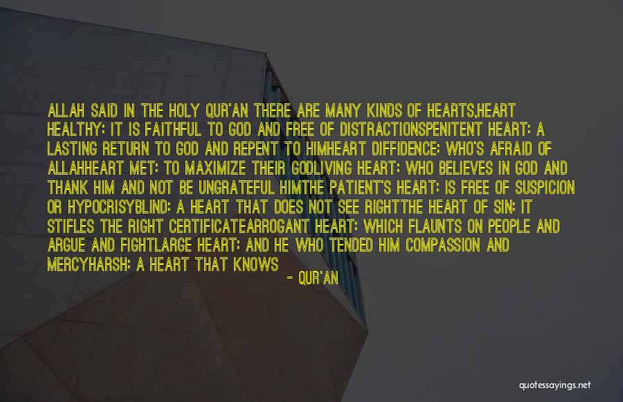 Harsh Life Quotes By Qur'an Harsh Life Quotes By Qur'an