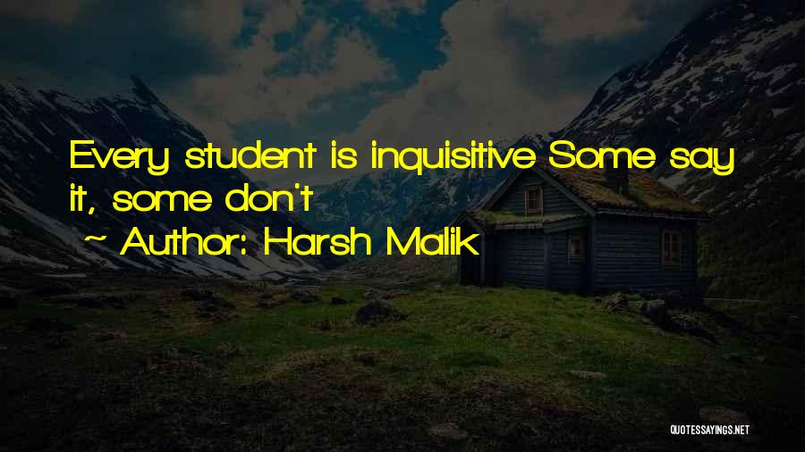 Harsh Malik Quotes 2006391