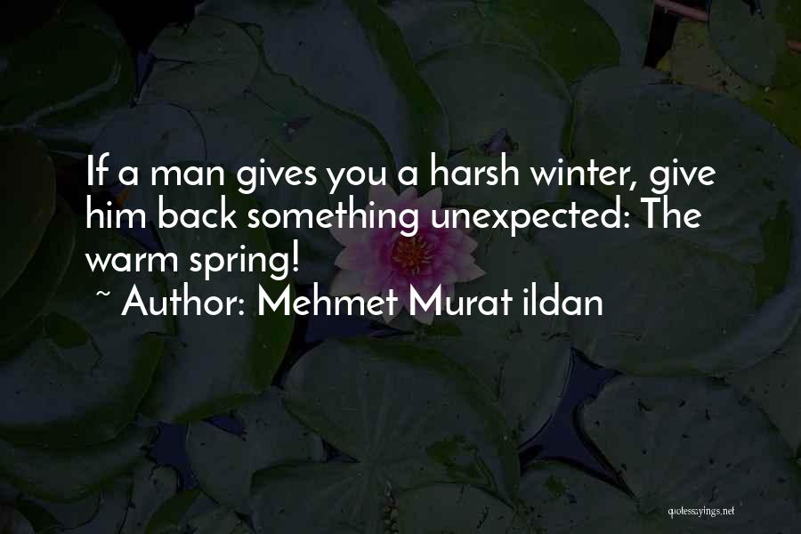 Harsh Winter Quotes By Mehmet Murat Ildan