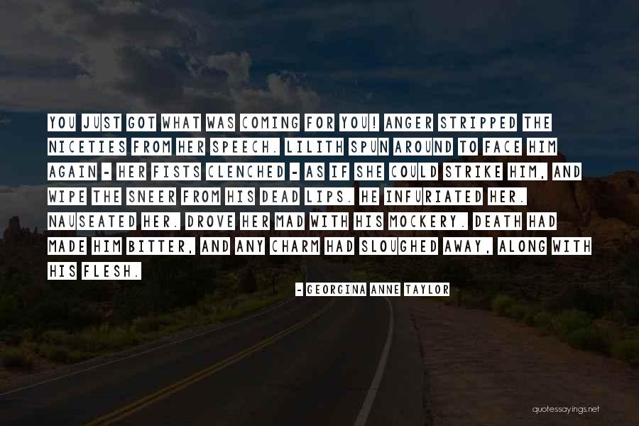 Harshest Synonyms Quotes By Georgina Anne Taylor Harshest Synonyms Quotes By Georgina Anne Taylor