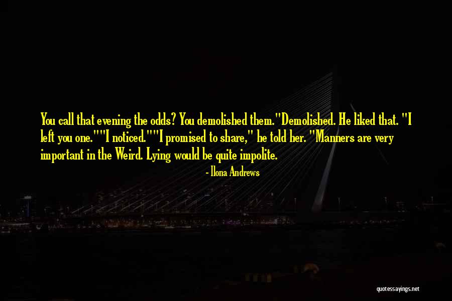 Hartel Dbj Quotes By Ilona Andrews Hartel Dbj Quotes By Ilona Andrews