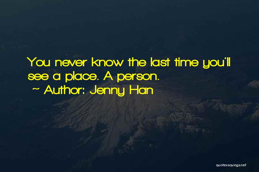 Hartgens Praxis Quotes By Jenny Han
