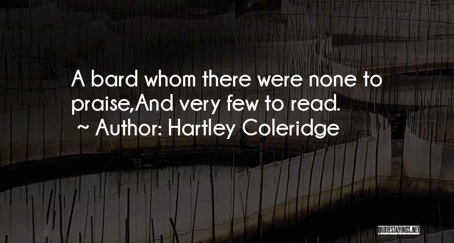 Hartley Coleridge Quotes 288684