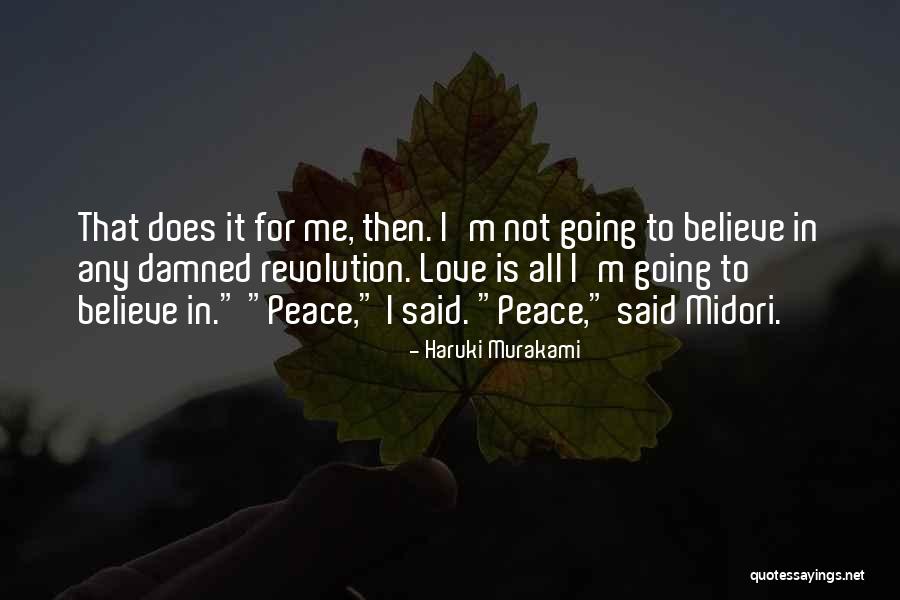 Haruki Murakami Midori Quotes By Haruki Murakami