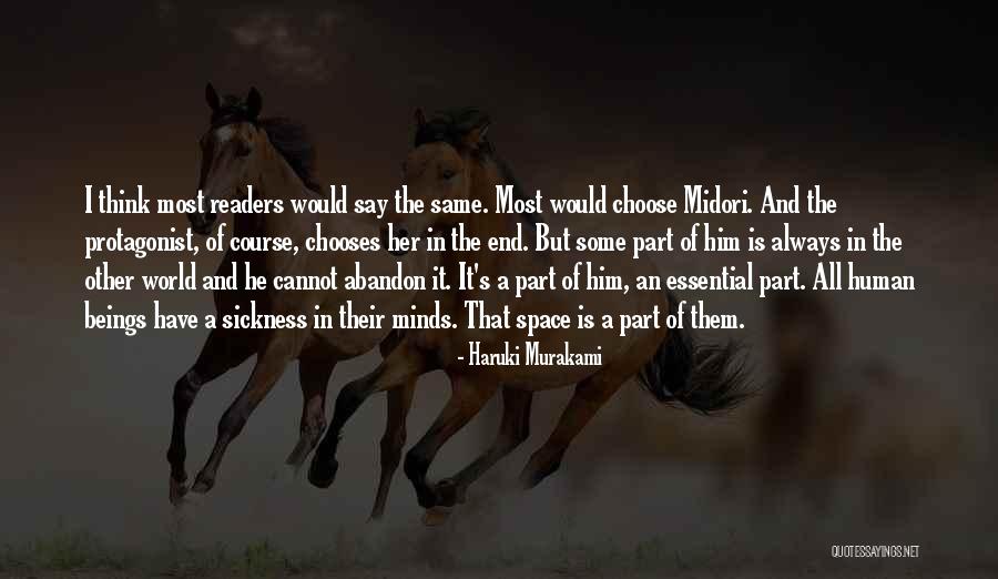 Haruki Murakami Midori Quotes By Haruki Murakami