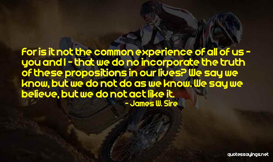 Harunori Takahashi Quotes By James W. Sire Harunori Takahashi Quotes By James W. Sire