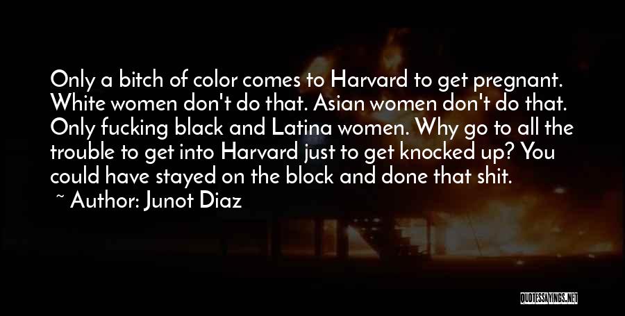 Harvard Block Quotes By Junot Diaz