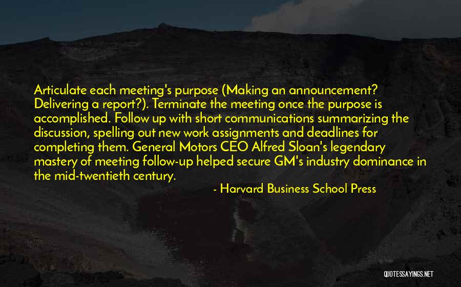 Harvard Business School Press Quotes 1254562