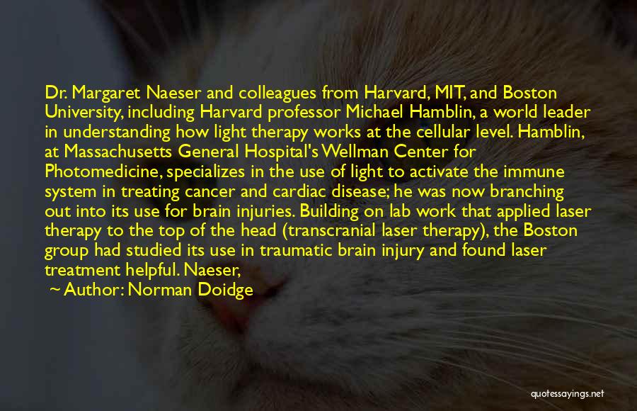 Harvard System Quotes By Norman Doidge