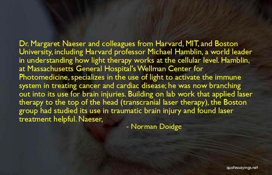 Harvard System Quotes By Norman Doidge