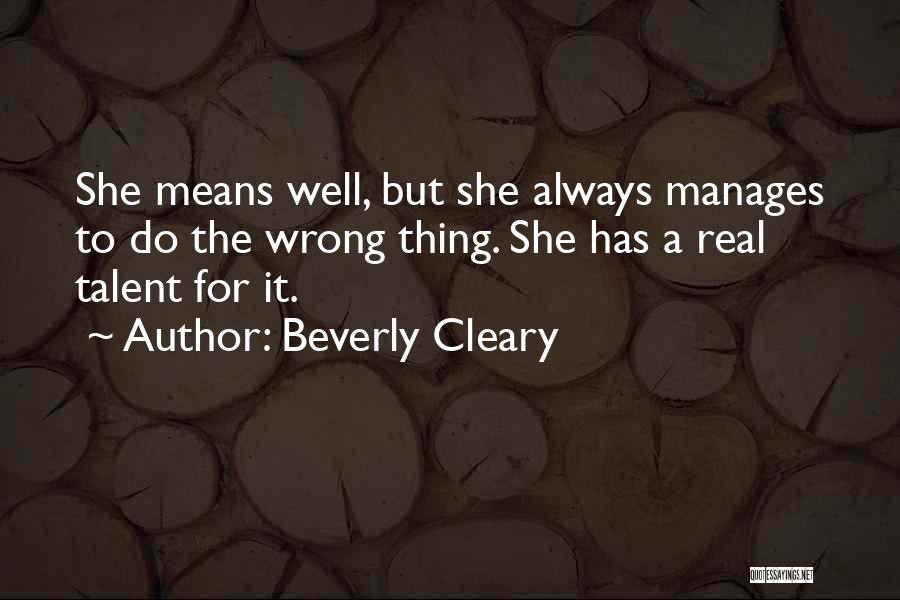 Harvest Fest Quotes By Beverly Cleary