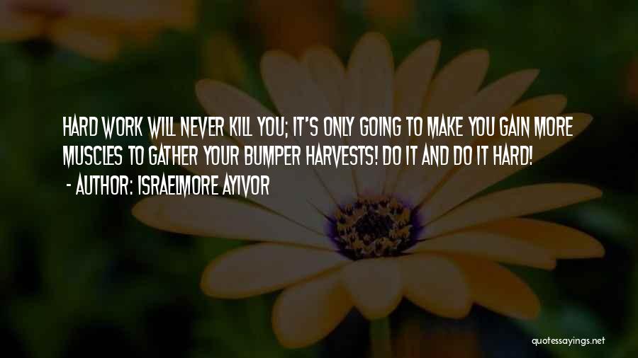 Harvest Quotes By Israelmore Ayivor