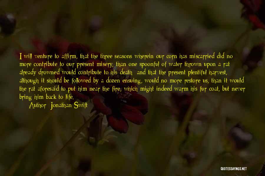 Harvest Quotes By Jonathan Swift