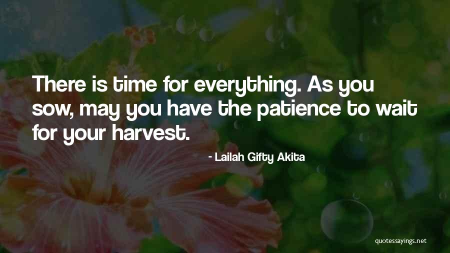 Harvest Quotes By Lailah Gifty Akita