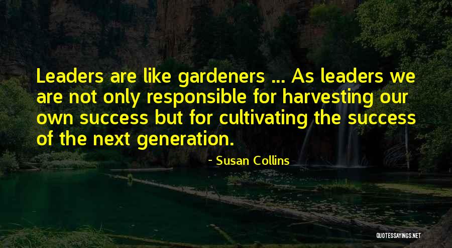 Harvesting Quotes By Susan Collins