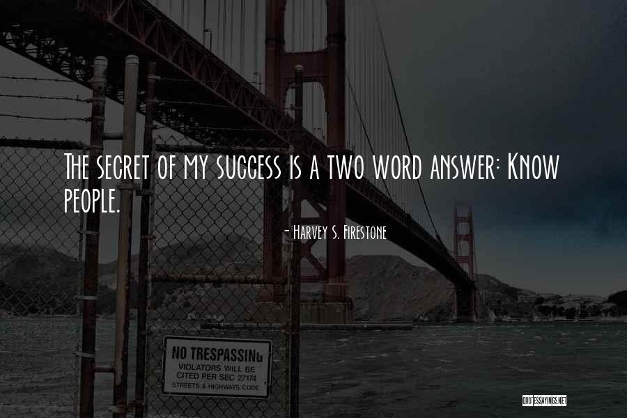 Harvey Firestone Quotes By Harvey S. Firestone Harvey Firestone Quotes By Harvey S. Firestone