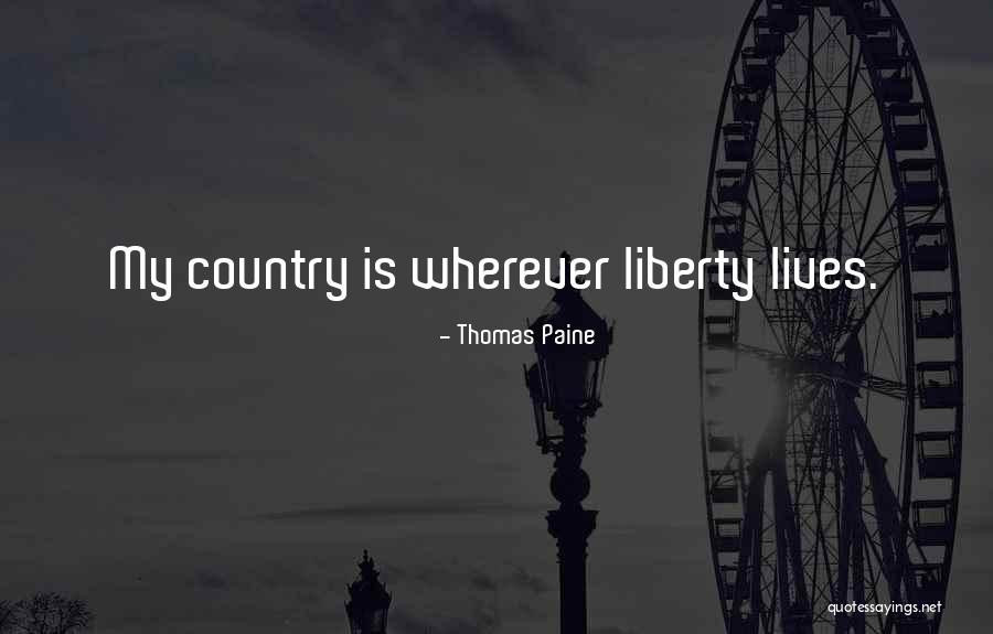 Harvey Wallbanger Quotes By Thomas Paine