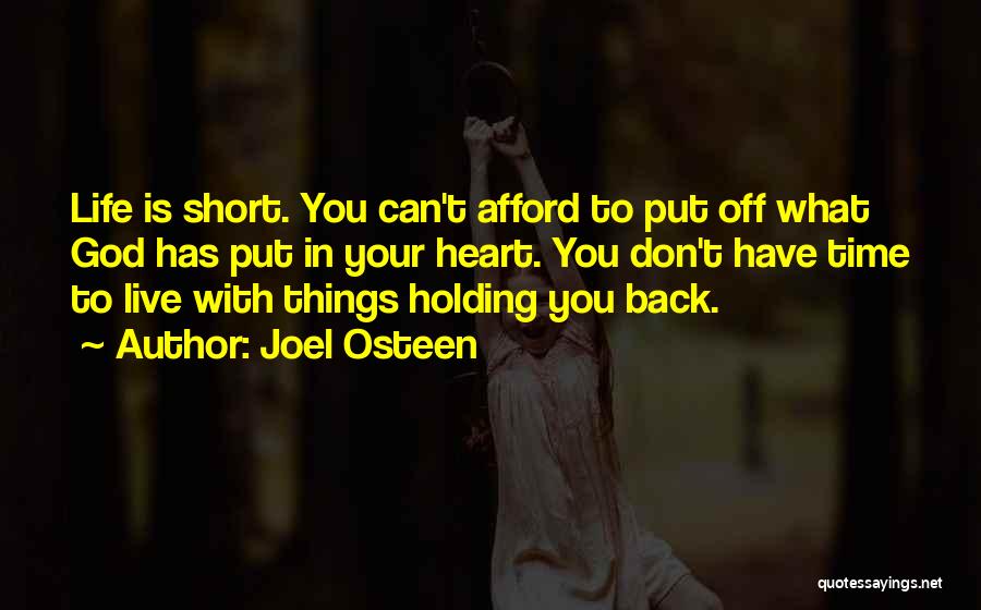 Has Your Back Quotes By Joel Osteen