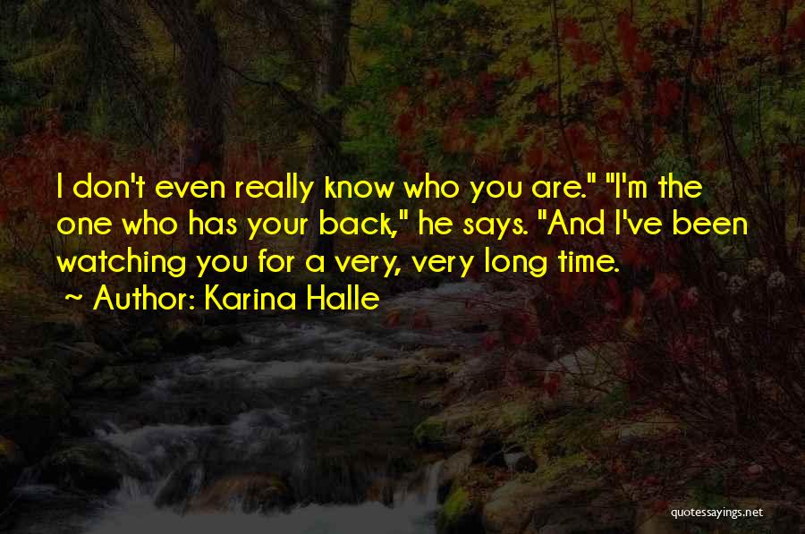 Has Your Back Quotes By Karina Halle