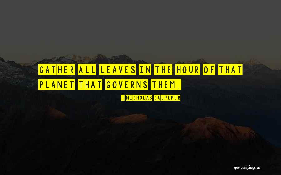 Haseeno Quotes By Nicholas Culpeper Haseeno Quotes By Nicholas Culpeper