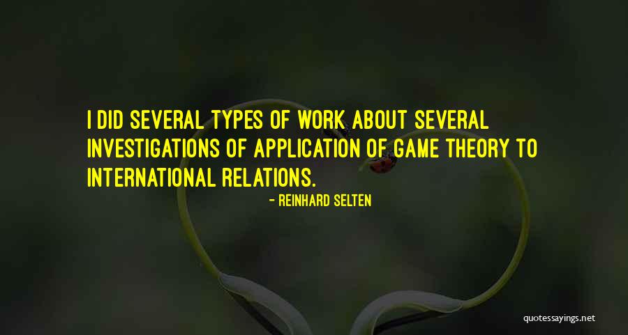 Haselsteiner Quotes By Reinhard Selten Haselsteiner Quotes By Reinhard Selten