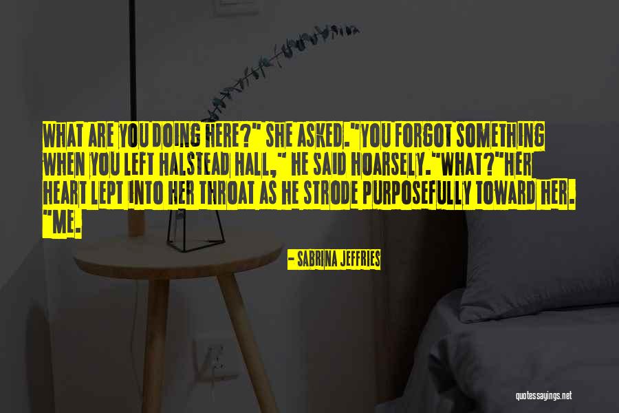Hashaunted Quotes By Sabrina Jeffries Hashaunted Quotes By Sabrina Jeffries