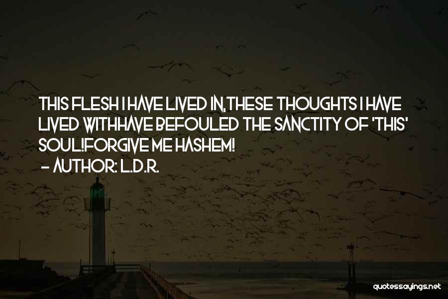 Hashem Quotes By L.D.R.