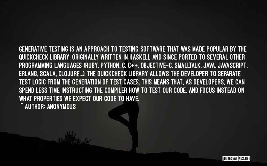 Haskell Quotes By Anonymous