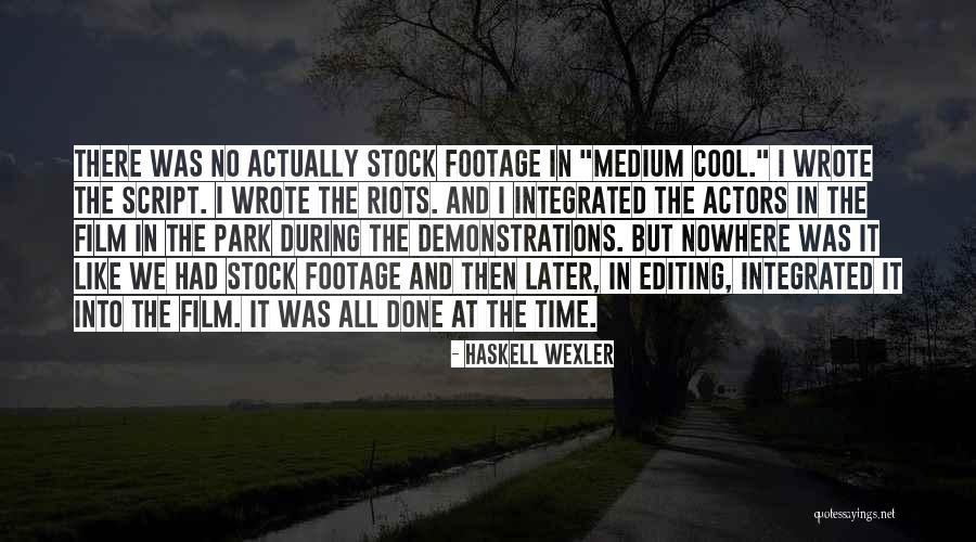 Haskell Stock Quotes By Haskell Wexler