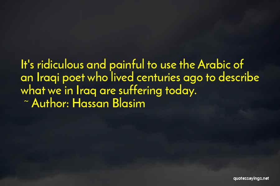 Hassan Blasim Quotes 1856653