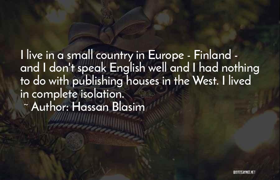 Hassan Blasim Quotes 888256